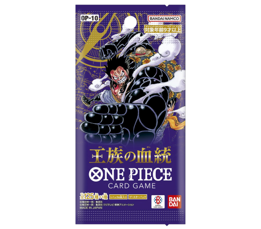 BANDAI One Piece Card Game OP-10 Royal Blood Box (24 Packs)