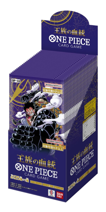 BANDAI One Piece Card Game OP-10 Royal Blood Box (24 Packs)