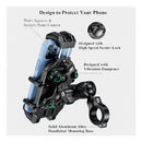 BRCOVAN Motorcycle Phone Holder with Vibration Dampener – Secure Your Ride