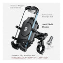 BRCOVAN Motorcycle Phone Holder with Vibration Dampener – Secure Your Ride