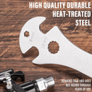 Bike Pedal Wrench Extra Long Handle Tool for Easy Pedal Removal