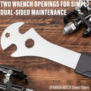 Bike Pedal Wrench Extra Long Handle Tool for Easy Pedal Removal