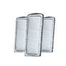 Bio-Carb Car  tridges for Slim Filters pk- 3