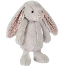 Blossom Silver Bunny Stuffed Animal, Medium