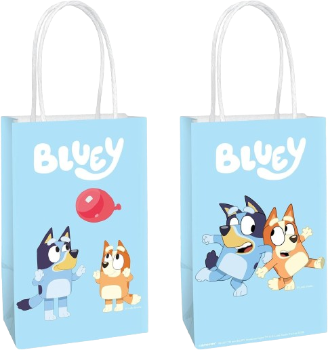 Bluey Kraft Favor Bags,  8ct