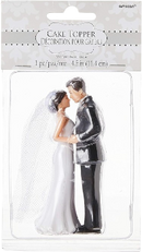 CAKE TOPPER BRIDE & GROOM PLS