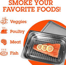 Camerons The Original Stovetop Smoker with 2 Wood Chip Samples - Oak, Hickory