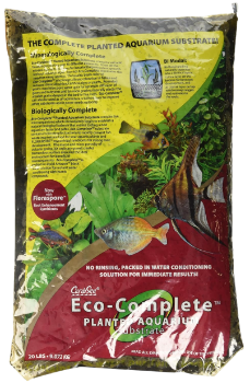 CaribSea Eco-Complete 20-Pound Planted Aquarium, Black