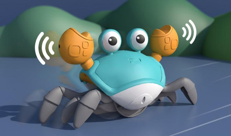 Cartoon bubble crab singing toy for mummy fun time