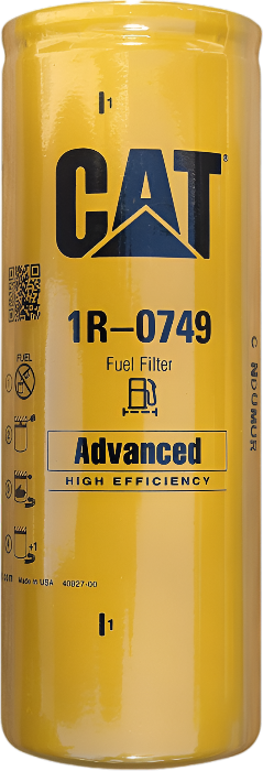 Caterpillar 1R-0749 Advanced High Efficiency Fuel Filter