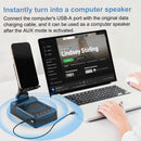 Cell Phone Stand With HD Speaker and Anti Slip Base