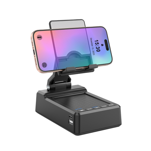Cell Phone Stand With HD Speaker and Anti Slip Base