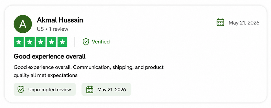 Trustpilot review screenshot 4