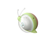 Cheerble Interactive Cat Toy for Indoor Cats, Wicked Snail, Kitten Toys, Automatic Cat Toy with LED Lights (Brown)