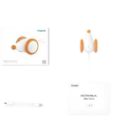 Cheerble Interactive Cat Toys for Indoor Cats, Automatic Cat Toy with LED Lights, Wicked Mouse Toys (Apricot )