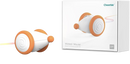 Cheerble Interactive Cat Toys for Indoor Cats, Automatic Cat Toy with LED Lights, Wicked Mouse Toys (Apricot )