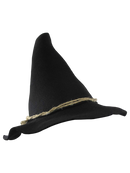 Child Scarecrow Costume Hat – Deluxe Felt Witch, Wizard, or Hillbilly Style