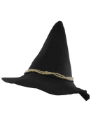 Child Scarecrow Costume Hat – Deluxe Felt Witch, Wizard, or Hillbilly Style