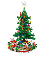 Christmas Tree 701 Pieces 24 in 1 Building Blocks Set Toy, 24 Days Xmas Countdown Calendar, Creative and Fun Cute Christmas Gifts