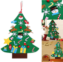 Christmas Tree Set With Ornaments For Kids - Door And Wall Hanging Decorations