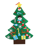 Christmas Tree Set With Ornaments For Kids - Door And Wall Hanging Decorations