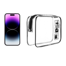 Clear Toiletry Bag TSA Approved Travel Carry On Quart Size  Pack of 2