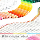 MEEDEN Artist Colored Pencil Set: 120 Oil Based Drawing Pencils For Adults