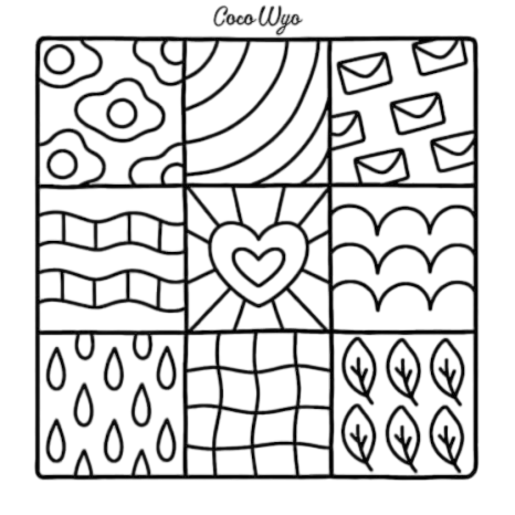 Comfy Patterns Coloring Book – Bold & Easy Cozy Designs for Relaxation