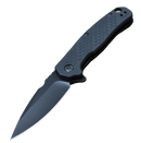 Conduit Folding Pocket Knife, Assisted Opening Blade, Black Spearpoint Blade, Liner Lock, Pocketclip,grey