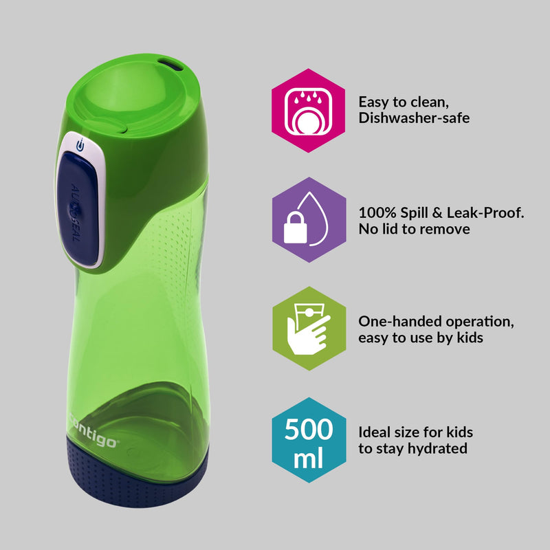 Contigo Swish Autoseal Water Bottle, 500ml