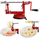 Corer, Slicer, Pie Maker - Stainless Steel Blades, Red