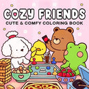 Cozy Friends Coloring Book – Cute Animal Characters for Adults & Teens