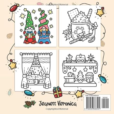 Cozy Girl Christmas Coloring Book – Bold & Easy Designs for Relaxation