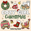 Cozy Girl Christmas Coloring Book – Bold & Easy Designs for Relaxation