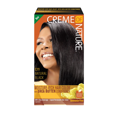 Creme of Nature Moisture Rich Hair Color Kit C11 Natural Black