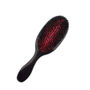 Cushion Hair Brush (Medium) with Soft Nylon Quill Boar Bristles - Porcupine Style