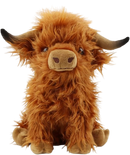 Highland Cow Plush Toy | Cute Stuffed Animal for Kids & Adults