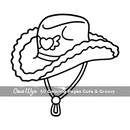 Cute & Groovy Coloring Book – Bold & Easy Designs for Relaxation