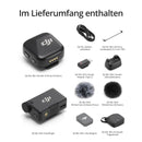 DJI Mic Mini (1 TX + 1 RX) Wireless Lavalier Microphone for iPhone, Android & Cameras