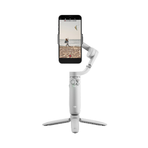 DJI OM 5 - 3 Axis Smartphone Gimbal Stabilizer with Extension Rod, Gray