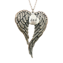 Dad Memorial Angel Wings Christmas Ornament – In Memory Keepsake Gift