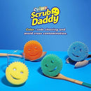 Scrub Daddy 8 Sponge Set, Colors, Scratch-Free Sponges for Dishes & Home, Odor Resistant Scrubbers, Soft in Warm Water Firm in Cool, Deep Cleaning, Dishwasher Safe, Multi-use Functional Ergonomic, 8ct