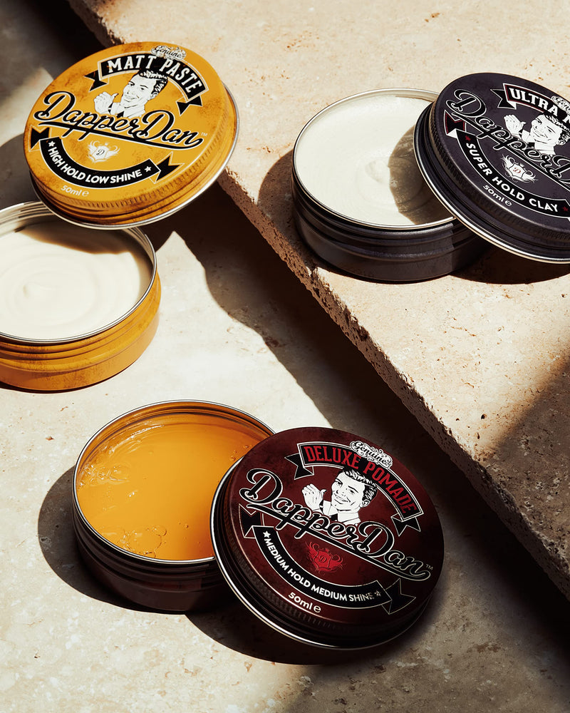 Dapper Dan Matt Texturised Styling Paste for a Versatile Strong Flexible Hold 100ml