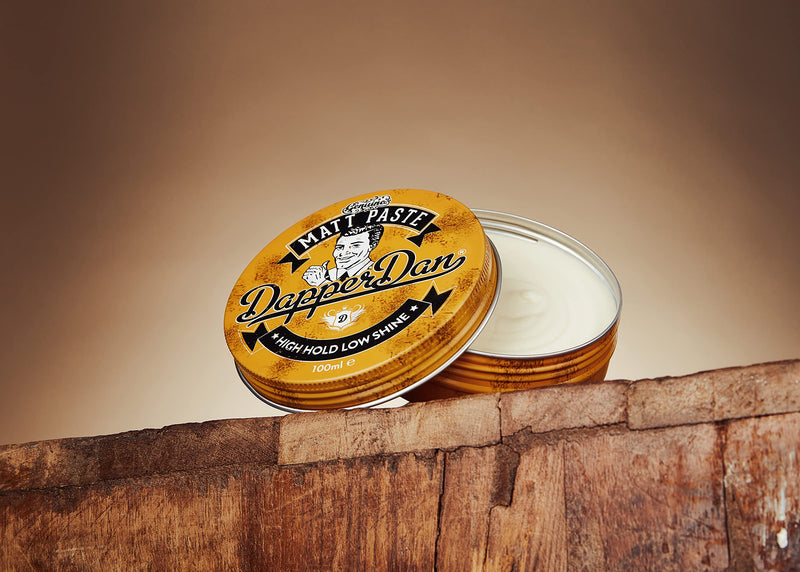 Dapper Dan Matt Texturised Styling Paste for a Versatile Strong Flexible Hold 100ml