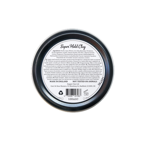 Dapper Dan Super Hold Ultra Matte Clay 100ml