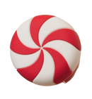 Decorative Knob Covers Red Peppermint 12 Pack Stretch Over Hardware Christmas Holiday Decorations