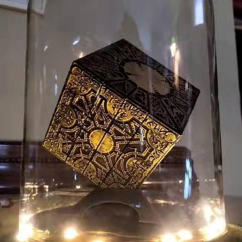 Detachable Hellraiser Puzzle Box, Cenobites Pinhead Halloween Cosplay Prop