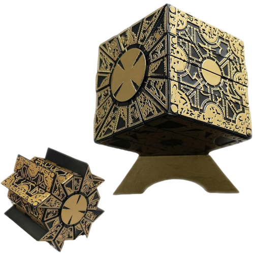 Detachable Hellraiser Puzzle Box, Cenobites Pinhead Halloween Cosplay Prop