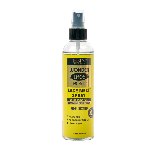 EBIN Wonder Lace Bond Lace Melt Spray 250ml Original Extra Mega Hold Unscented