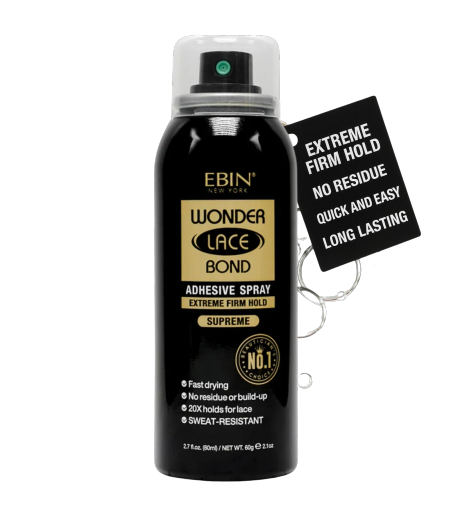 EBIN Wonder Lace Bond Spray 80ml Extreme Firm Hold